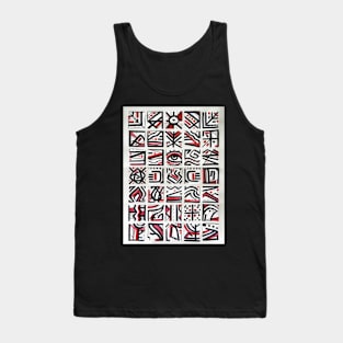 Urban codice indigenous symbols Tank Top